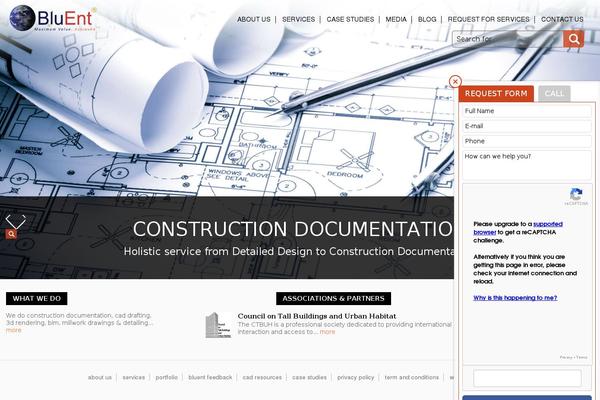 bluentcad.com site used Bluentcad
