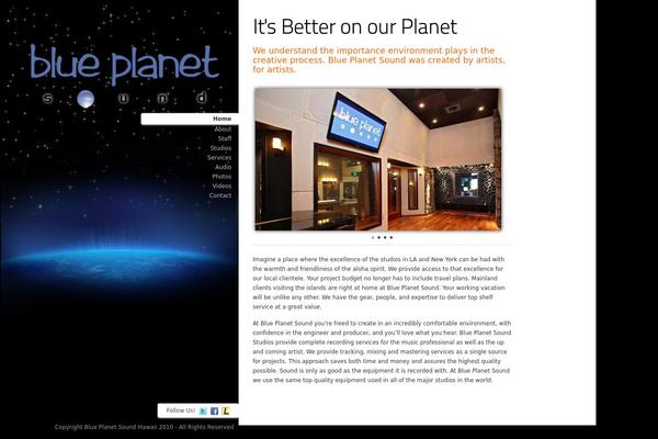 blueplanetsound.com site used Levos