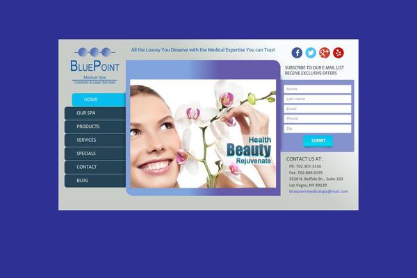 bluepointmedicalspa.com site used Bluepoint