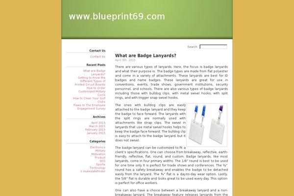 blueprint69.com site used UnspeakableDogness