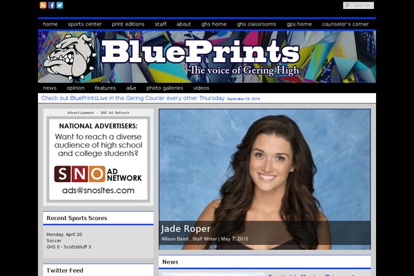 blueprintslive.com site used Sno Flex