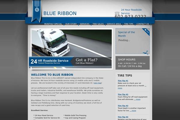 blueribbonaz.com site used Blueribbon