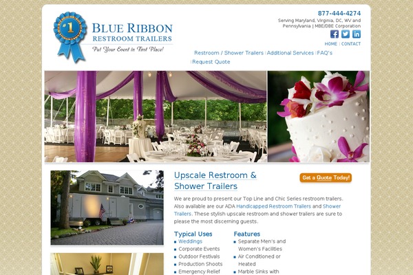 blueribbonrestrooms.com site used Blueribbon