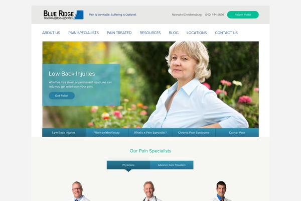 Site using Column Shortcodes plugin