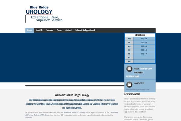 Doctor theme site design template sample