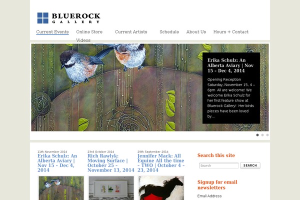 bluerockgallery.ca site used Magazzino_premium