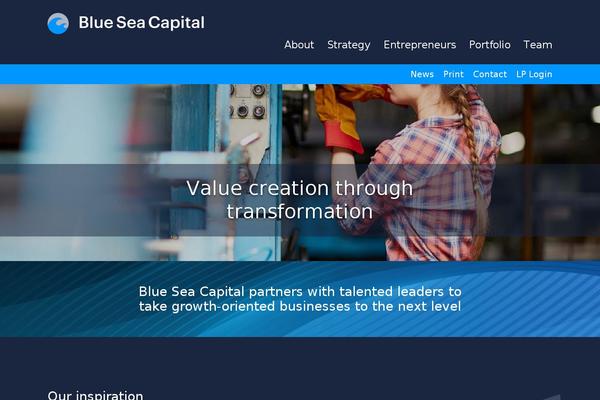 blueseacapital.com site used Blueseacapital