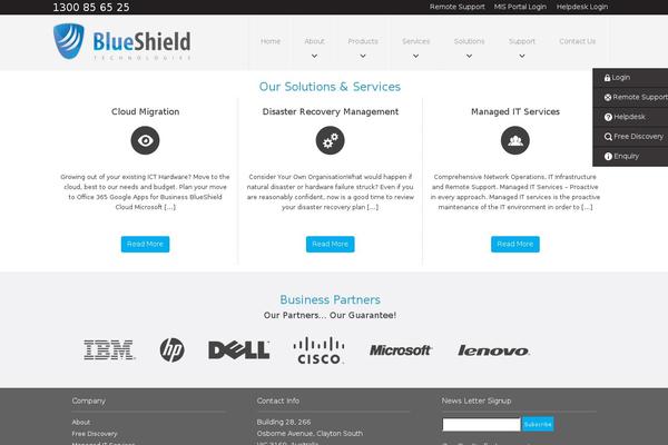blueshield.com.au site used Blueshield