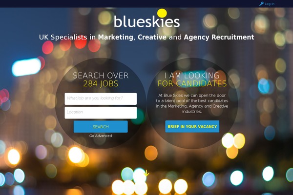 blueskies theme websites examples