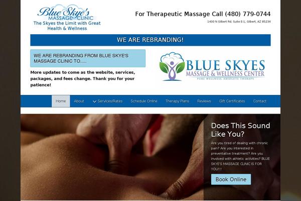 blueskyesmassageclinic.com site used Massage_therapist_website_template