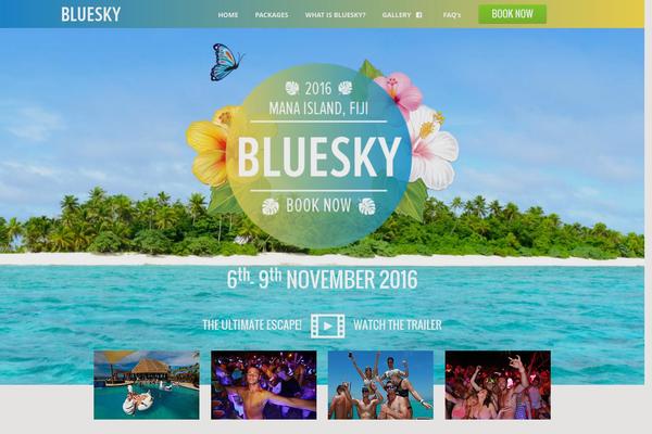 blueskyfiji.com site used BlueSky