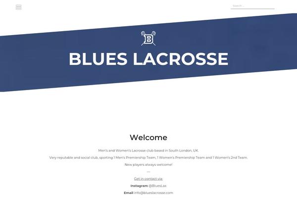 blueslacrosse.com site used Oblique