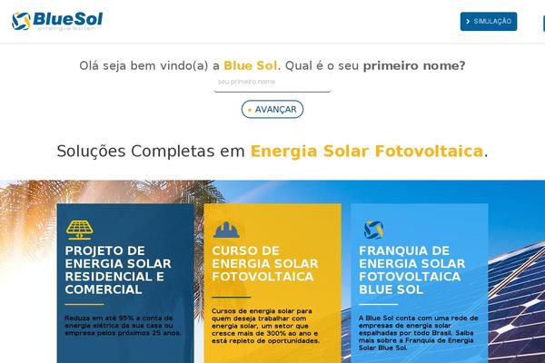 bluesol.com.br site used Bluesol