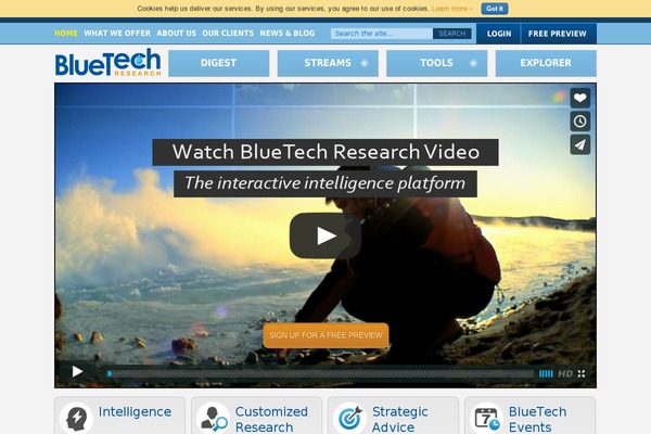 bluetechresearch.com site used Bluetechresearch