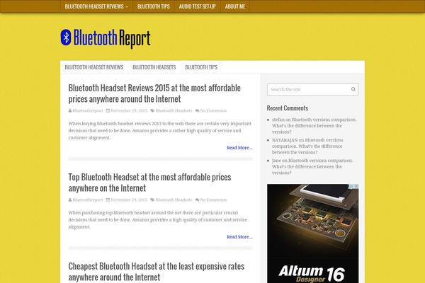 bluetoothreport.com site used Truepixel