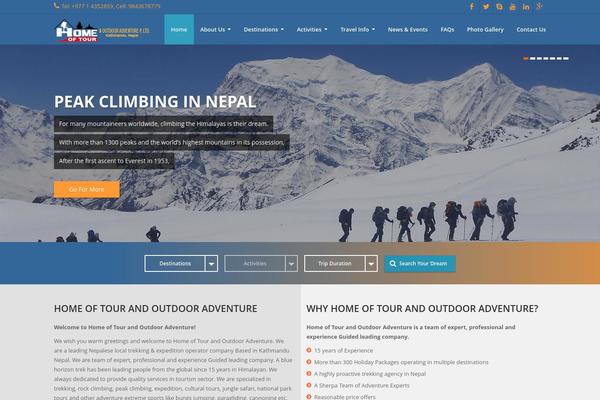 bluetreks.com site used Bluetreks