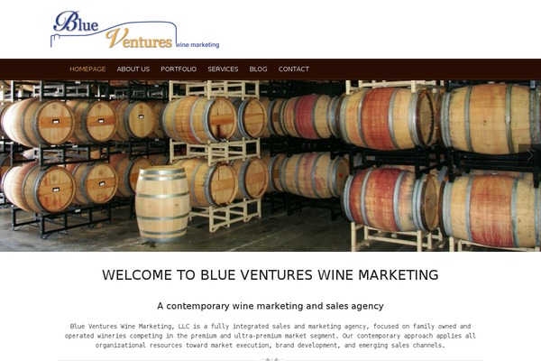 blueventureswinemarketing.com site used Food & Wine