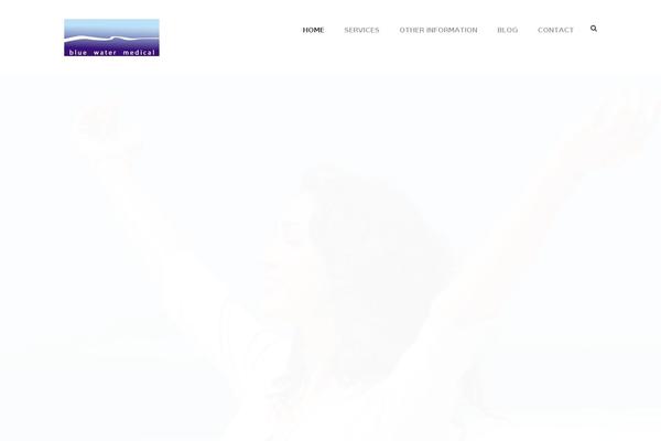 Infinite theme site design template sample