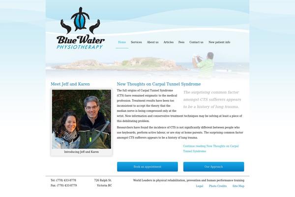 bluewaterphysio.ca site used Bluewater