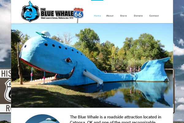 bluewhaleroute66.com site used X | The Theme