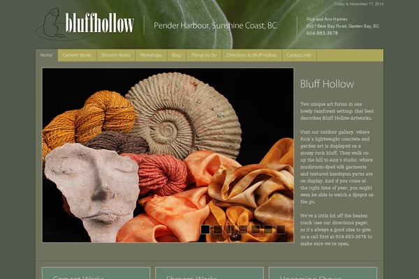 bluffhollow.ca site used Bluff-hollow