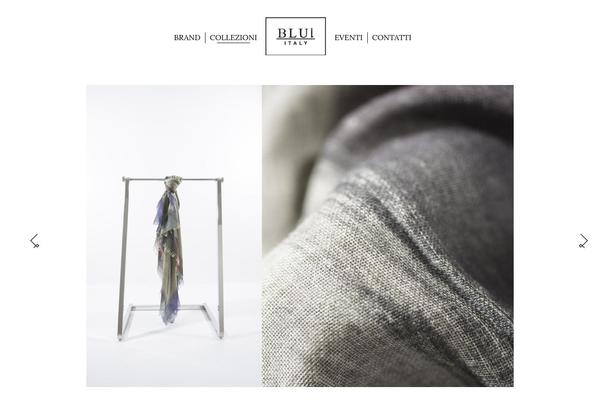 blui.it site used Blui-theme