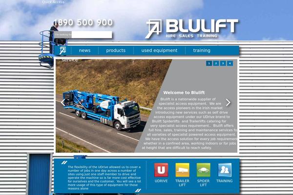 blulift.ie site used My-white-theme