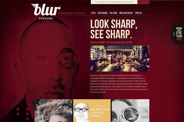 blureyecare.co.nz site used Blur
