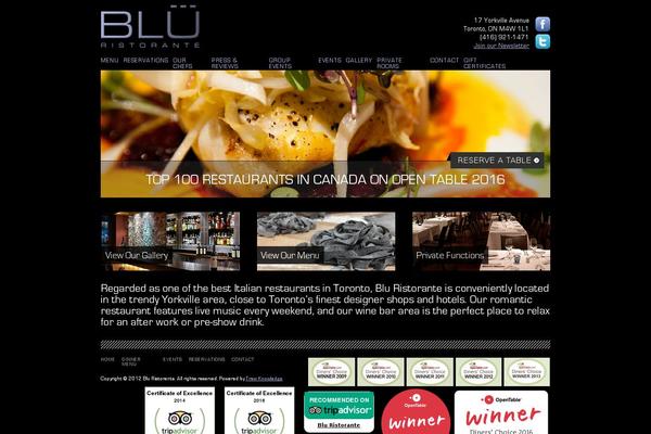 bluristorante.com site used Bluristorante