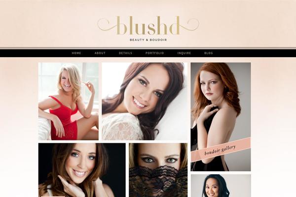 Prophoto4 theme site design template sample