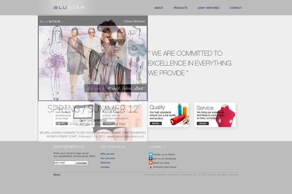 blustar.com site used Blustar-theme