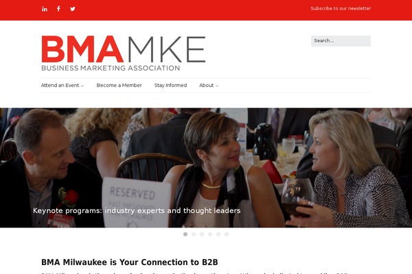 bma-milwaukee.org site used Make