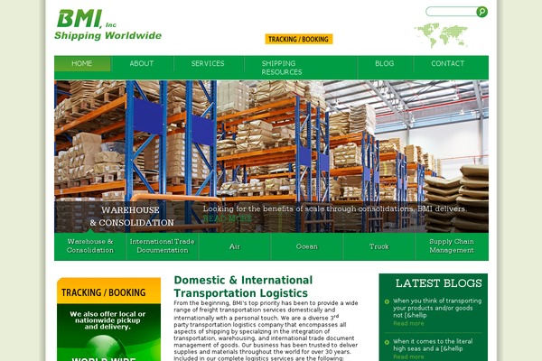 bmishipping.com site used Bmishipping