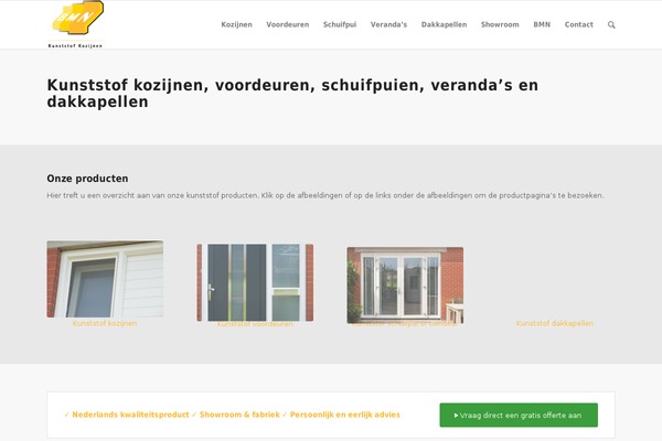 Enfold theme site design template sample