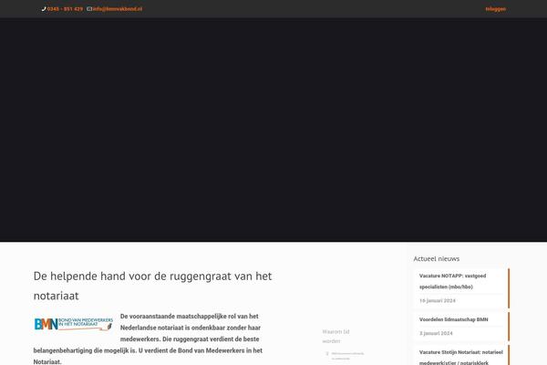 bmnvakbond.nl site used Socialroad-auswwi