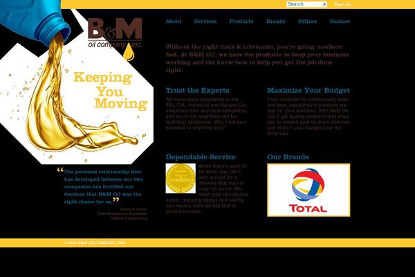 bmoil.com site used Bmoiltheme