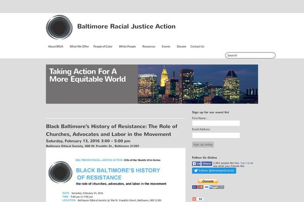 bmoreantiracist.org site used Wordpress-bootstrap-v2