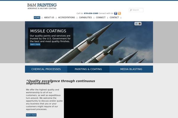 bmpainting.com site used Bmpainting
