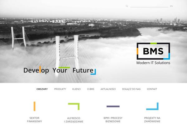 Bms theme site design template sample