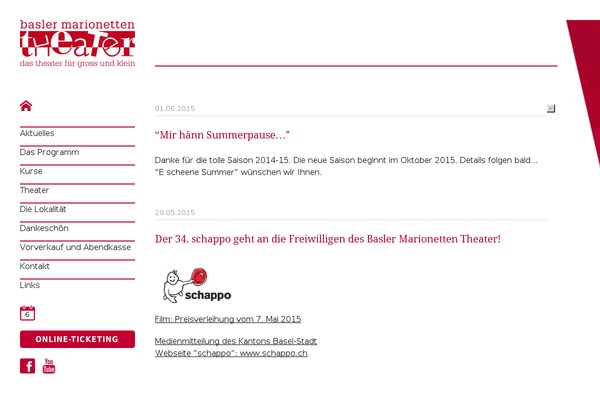 bmtheater.ch site used Bmt