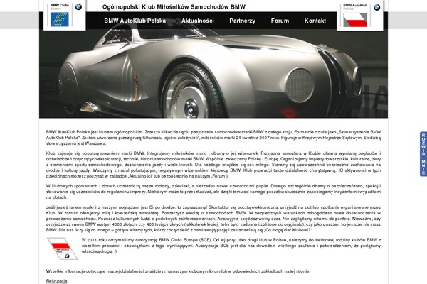 Bmw theme websites examples