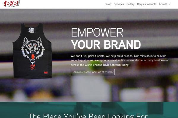 bnbscreenprinting.com site used Bnbsp2