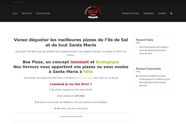 boa-pizza.com site used Foodhuntjs