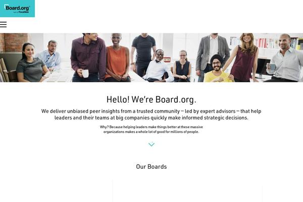 Site using Boardorg-hubspot-form-blocks plugin