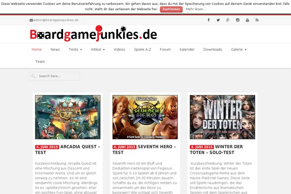 Jannah theme site design template sample