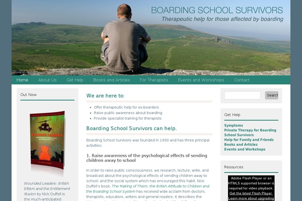 boardingschoolsurvivors.co.uk site used Beckett-child