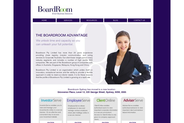 boardroomlimited.com.au site used Boardroom