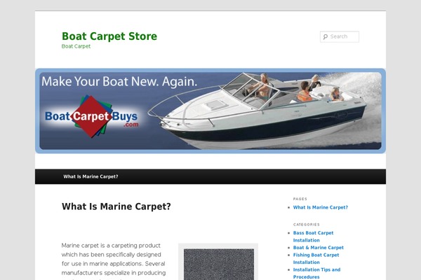 Twenty Eleven theme site design template sample