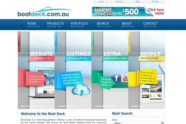 boatdeck-default theme websites examples
