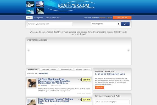 boatflyer.com site used A2p-classipress-child